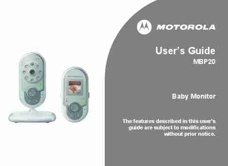 Motorola Baby Monitor MBP20-page_pdf